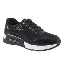 Black 7-JF10A trainers 1