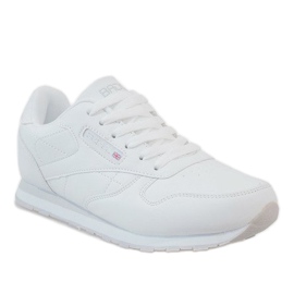 White fashionable sports shoes LXC-7236 1