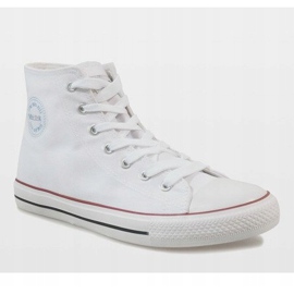 White classic men's sneakers CQ-1401 1