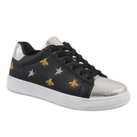 Black bee sneakers T5030-1 1