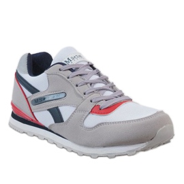 Gray sports shoes JK-51 grey 1