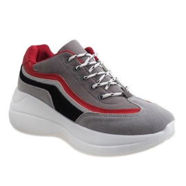 Gray fashionable sports shoes 1865 grey 1