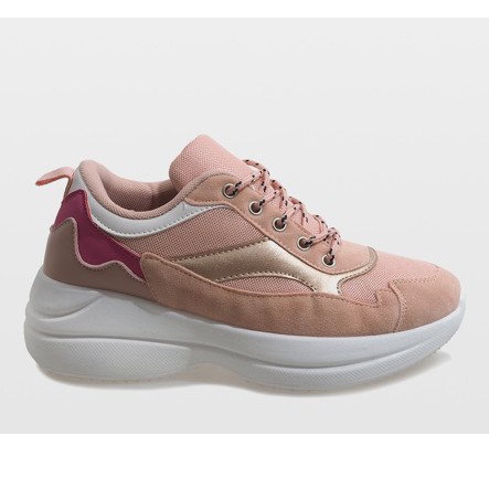 Pink fashionable sports shoes 1862 2