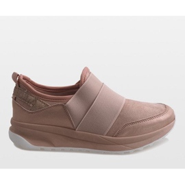 Pink fashionable sports shoes X-9732 2