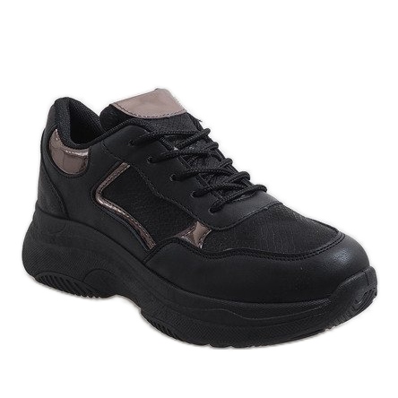 Black fashionable sports shoes B318-17 1 Black fashionable sports shoes B318-17 1