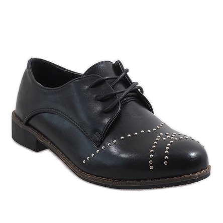 Black Jazz Shoes Brads HH-82 1