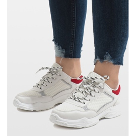 White YM-31 sports shoes 1