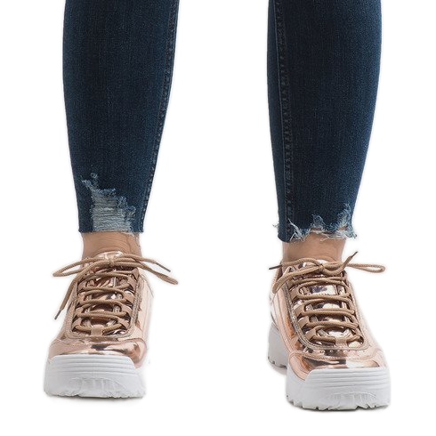 Champagne Fashion Sports Shoes 82017 yellow 2