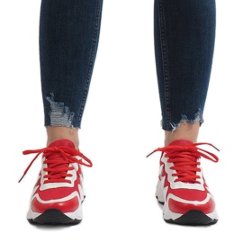Red fashionable sports shoes KB-153 2 Red fashionable sports shoes KB-153 2