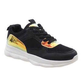 Black fashionable sports shoes W-3097 1 Black fashionable sports shoes W-3097 1