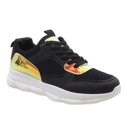Black fashionable sports shoes W-3097 1 Black fashionable sports shoes W-3097 1