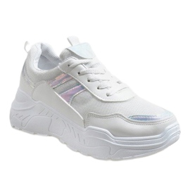 White fashionable sports shoes LL1743 1