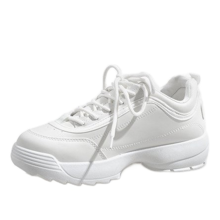 White fashionable sports shoes LL1713 1