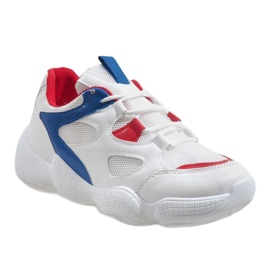 Red fashionable sports shoes 2018-15 white 1
