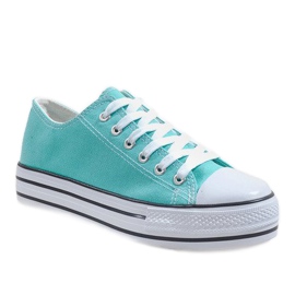 Mint sneakers on the B72B-11 platform green 1