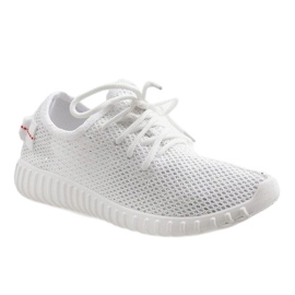BY-049 white sports shoes 1