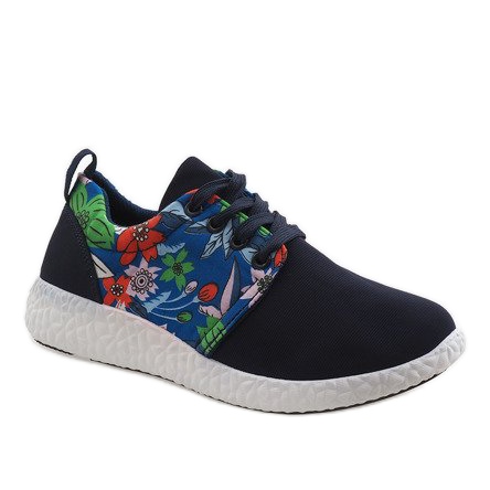 Navy blue sports shoes 623-2 1 Navy blue sports shoes 623-2 1