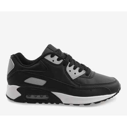 Black sports shoes Z2140-2 2