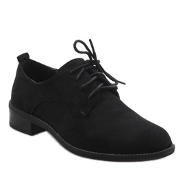 Black jazz shoes, suede shoes C-7183 1 Black jazz shoes, suede shoes C-7183 1