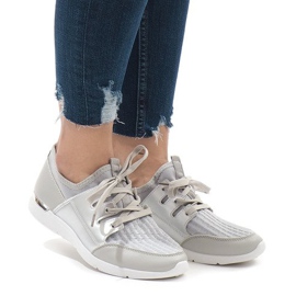 Gray fashionable sports shoes A281 grey 2 Gray fashionable sports shoes A281 grey 2