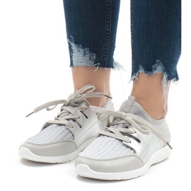 Gray fashionable sports shoes A281 grey 1 Gray fashionable sports shoes A281 grey 1