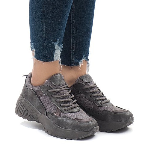 BY-080 gray sports shoes grey 1 BY-080 gray sports shoes grey 1
