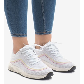 G-205 white sports shoes 1 G-205 white sports shoes 1