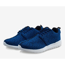 Navy blue LD19-4 sports shoes 2