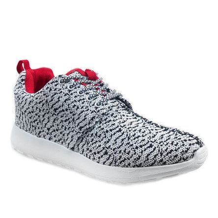 White LD19-7 sports shoes black 1