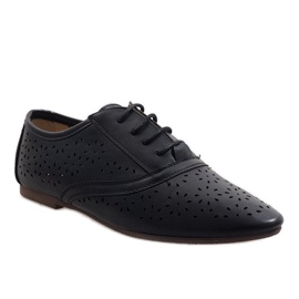 Oxford black openwork jazz shoes 3 1