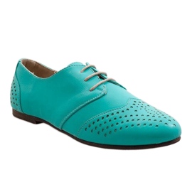 Oxford green openwork jazz shoes 1 1