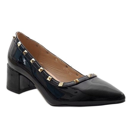 Black lacquer pumps on the X-70 pillar 1