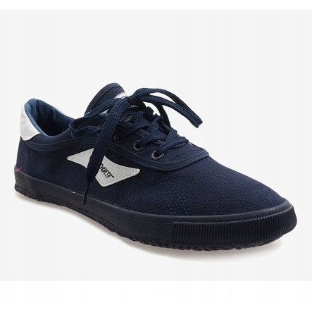 Men's navy blue sneakers HW01 1