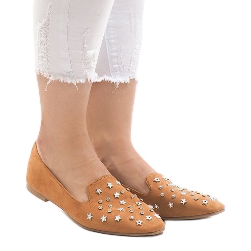 Camel loafers ballerinas F3262 brown 2