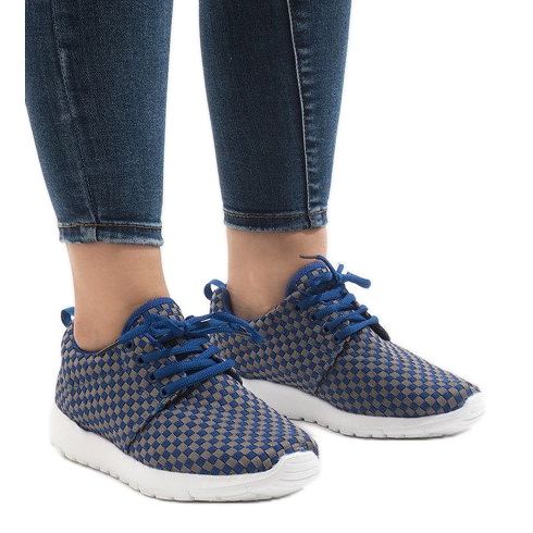 Blue A5126 sports shoes 1