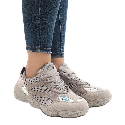 Gray MS522-26 sports shoes grey 1