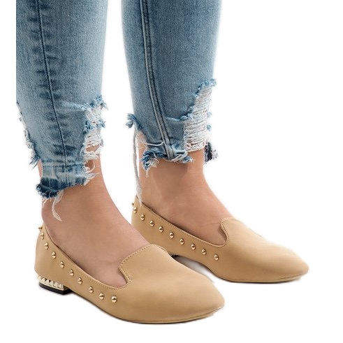 Camel loafers ballerinas ZHC-980 brown 1