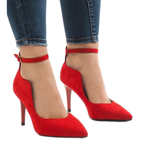 Red boots on a B-54 heel 1