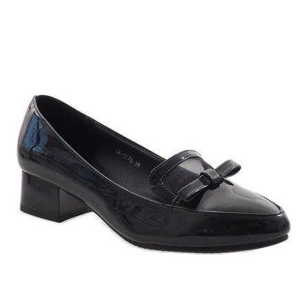 Black high heels GF-A176 1