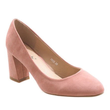 Pink high-heeled pumps 7436 1 Pink high-heeled pumps 7436 1