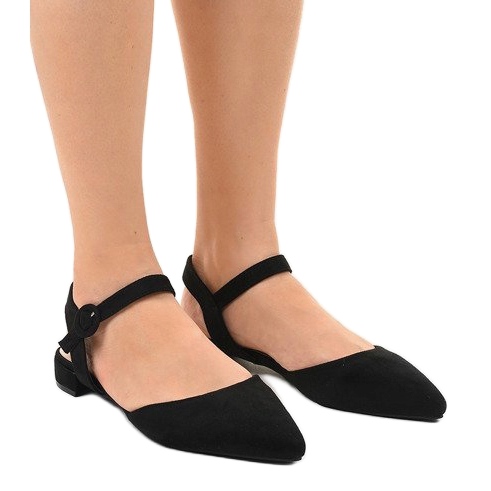 Black 77-100 ballerinas sandals 1