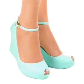 Blue rubber melissa open KM06-4 1