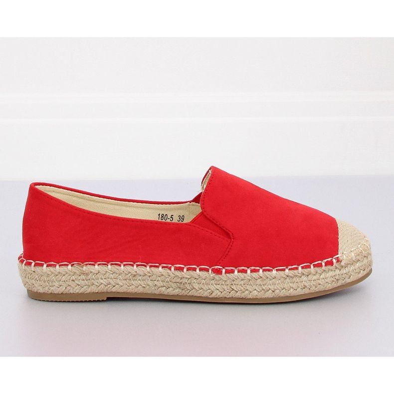Red Espadrilles women's 180-5 Red II-GAT 2