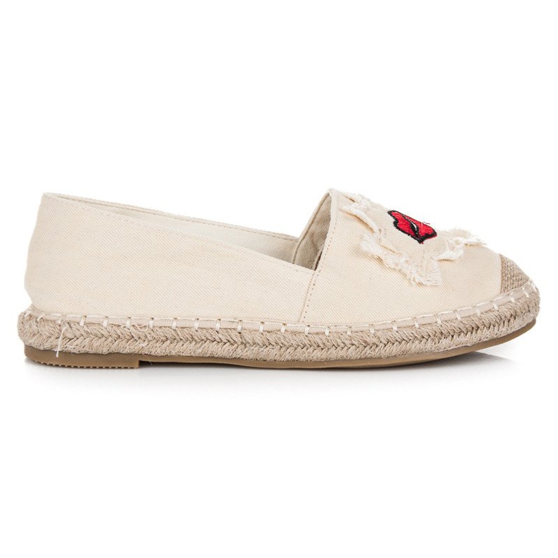 Bestelle Beige Espadrilles With Patches 2