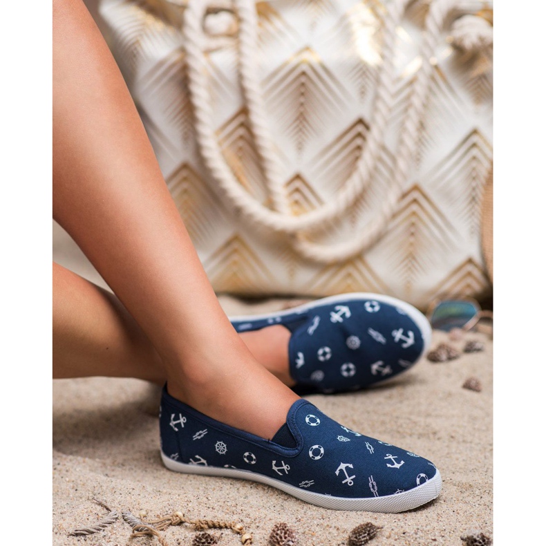 Sailor Slipons VICES blue 1