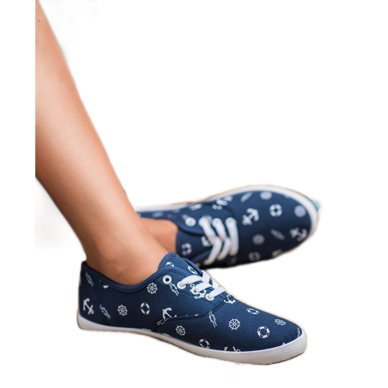 VICES sailor sneakers blue 1