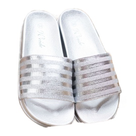 Weide Slippers With Glitter grey 2