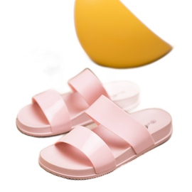 SHELOVET Fashionable Rubber Slippers pink 2