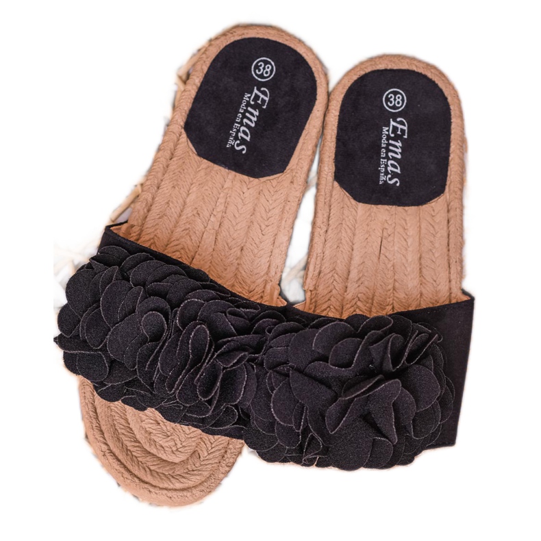 SHELOVET Black Espadrilles 1 SHELOVET Black Espadrilles 1