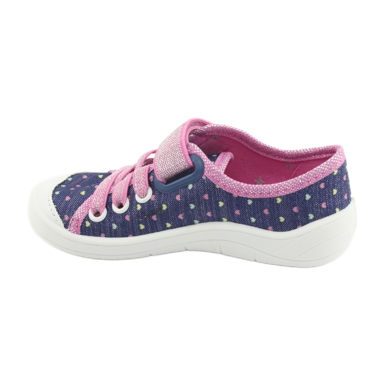 Befado children's shoes 251X135 navy blue pink grey 2